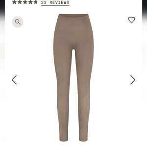 SKIMS Contour Nylon Leggings truffle nwt s/m